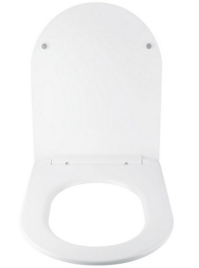 Сидіння для унітаза QTAP (Swan, Jay) з мікроліфтом Slim QT1699SC5176W - QT99SC5176W
