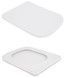 Унітаз підвісний Qtap Crow Rimless безобідковий з сидінням Slim Duroplast, Soft-close, Quick relase QT05335171RW - QT05335171RW - 5