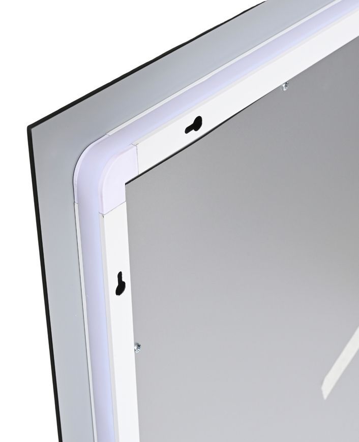 Зеркало настенное прямоугольное Qtap Taurus TA1 1000&times;800 с LED-подсветкой Touch, антизапотеванием, диммером, рег. яркости QTTAU100080048956