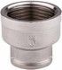 Муфта латунна SD Forte 2"х1 1/2" редукційна нікельована SF3575040