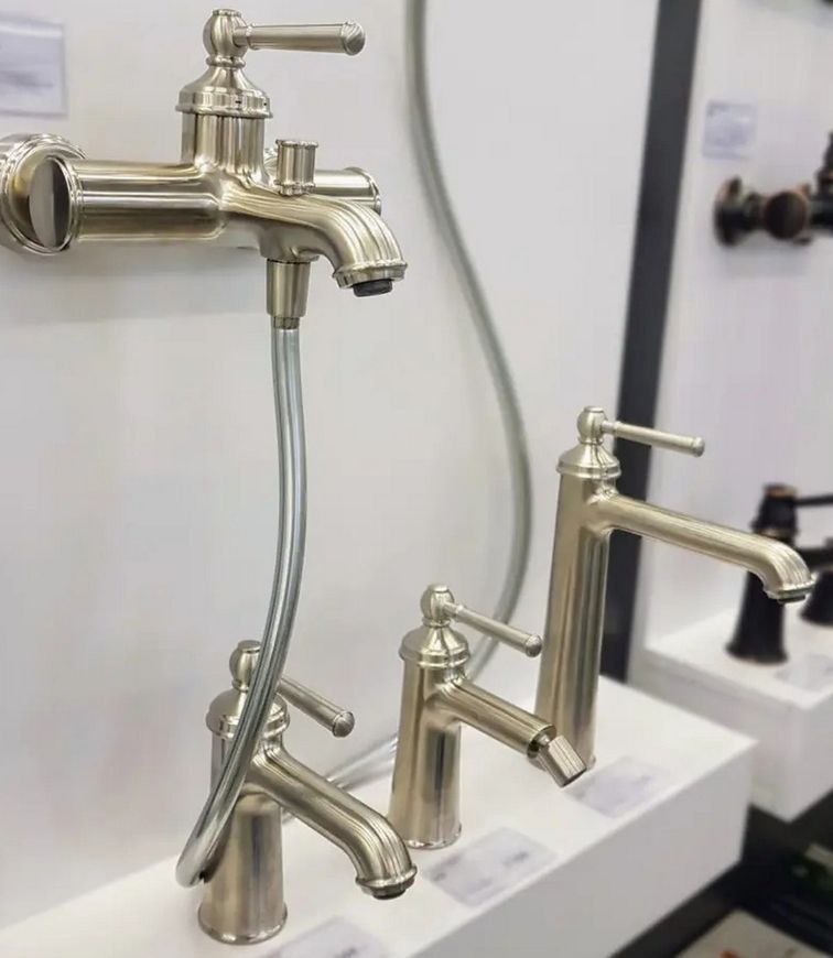 Змішувач для раковини Imprese Hydrant brush nickel 35 мм ZMK031806010 - ZMK031806010