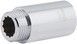 Удлинитель латунный хромированный SD Plus 1/2"НРх1/2"ВР длина 40 мм SD1301540