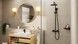 Душова система HANSGROHE Vernis Blend Showerpipe 240 1jet EcoSmart з термостатом 26428670 чорна матова - 26428670 - 5