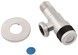 Кран приборный LIDZ 1/2х3/4 Went 134 Nickel LDWEN134NKS34931