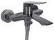 Смеситель для ванны Qtap Vlasta New с душевым гарнитуром Gunmetal Black PVD QTVLA259GMB45643 - QTVLA259GMB45643 - 3