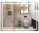 Зеркало настенное прямоугольное Qtap Mideya MI2 1200&times;800 с LED-подсветкой Touch, антизапотеванием, диммером, рег. яркости QT2078F12080