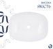 Раковина накладна Qtap Cardinal 600х380х140 овальна White QT04116257W - QT04116257W - 4