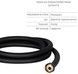 Шланг для душу QTAP Hadice 2,0 м чорний матовий QT054BL43075 - QT054BL43075 - 3
