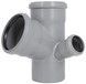Крестовина двухплоскостная канализационная Ostendorf-OSMA HT-System PLUS d110/110/110/50&times;67&deg; (П) SD00057316