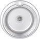 Кухонна мийка LIDZ 510-D Micro Decor 0,6 мм (160) LIDZ510D06MD160 - LIDZ510D06MD160 - 1