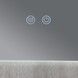 Зеркало настенное прямоугольное Qtap Taurus TA1 1000&times;800 с LED-подсветкой Touch, антизапотеванием, диммером, рег. яркости QTTAU100080048956