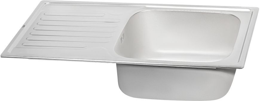 Кухонная мойка QTAP 7843 Satin 0,8 мм (180) - QT7843SAT08