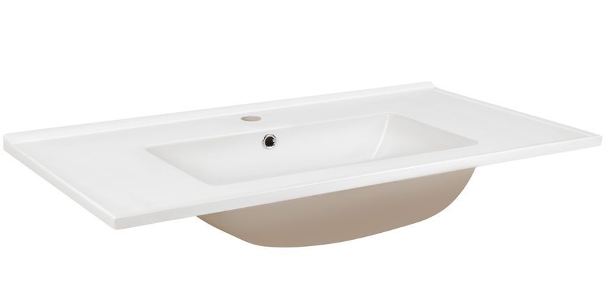 Раковина врезная QTAP Albatross E49 900х490х200 White с донным клапаном QT01119090E49W - QT01119090E49W