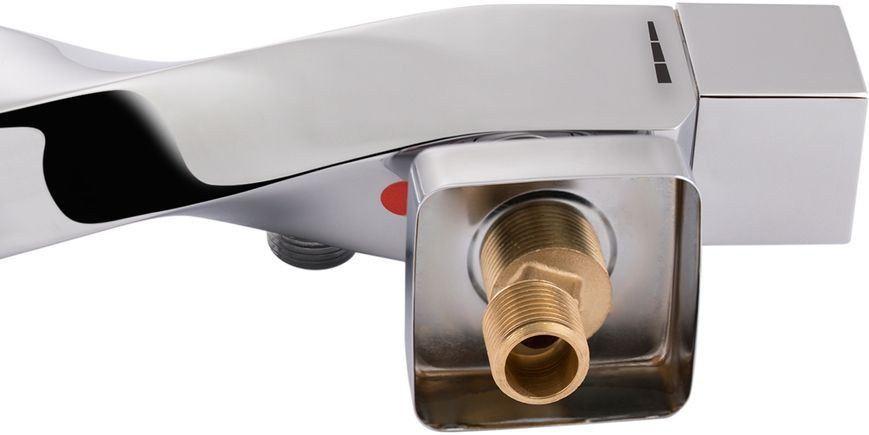 Смеситель для душа QTAP Zkroucen&yacute; 40T105C термостатический - QTZKR40T105C