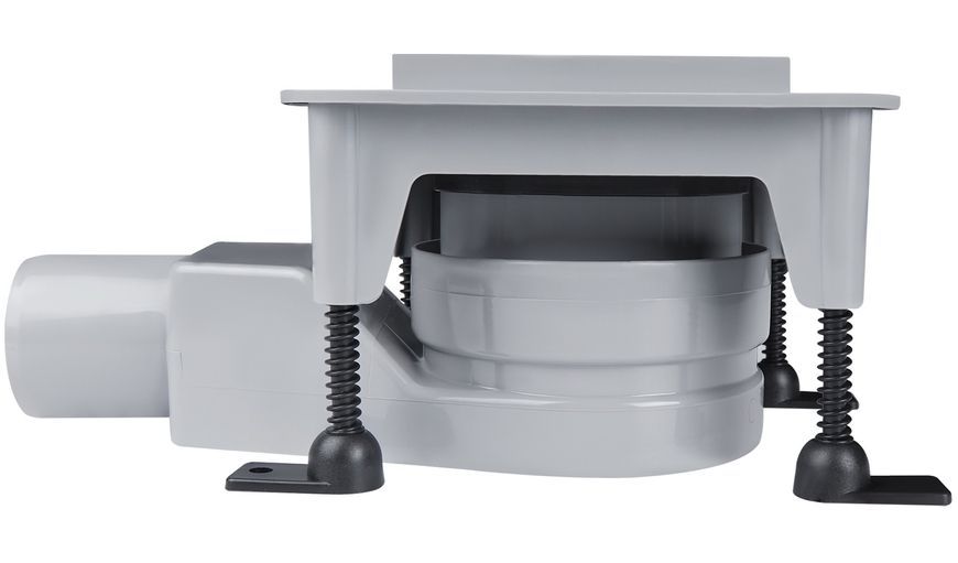 Трап душовий "точковий" QTAP PISCES CRM6011304 з комбінованим затвором - PISCRM6011304