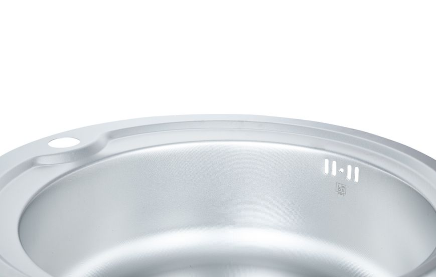 Кухонна мийка LIDZ 510-D Micro Decor 0,6 мм (160) LIDZ510D06MD160 - LIDZ510D06MD160