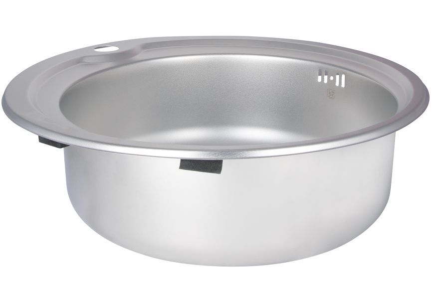 Кухонна мийка LIDZ 510-D Micro Decor 0,6 мм (160) LIDZ510D06MD160 - LIDZ510D06MD160