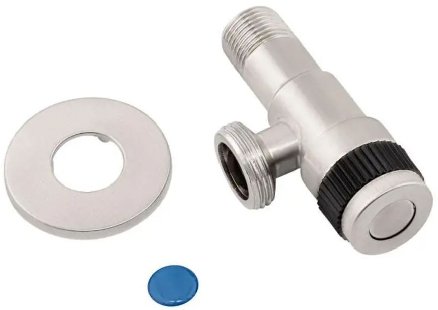 Кран приборный LIDZ 1/2х3/4 Went 134 Nickel LDWEN134NKS34931