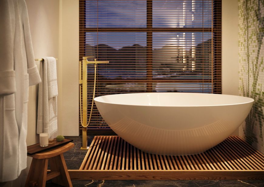 Полотенцедержатель HANSGROHE AddStoris Polished Gold Optic 41747990 золото