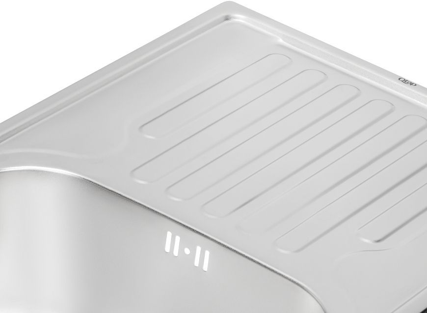 Кухонная мойка QTAP 7843 Satin 0,8 мм (180) - QT7843SAT08