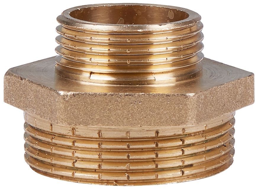 Ниппель латунный SD Plus 1 1/2"х1" редукционный SD4084025