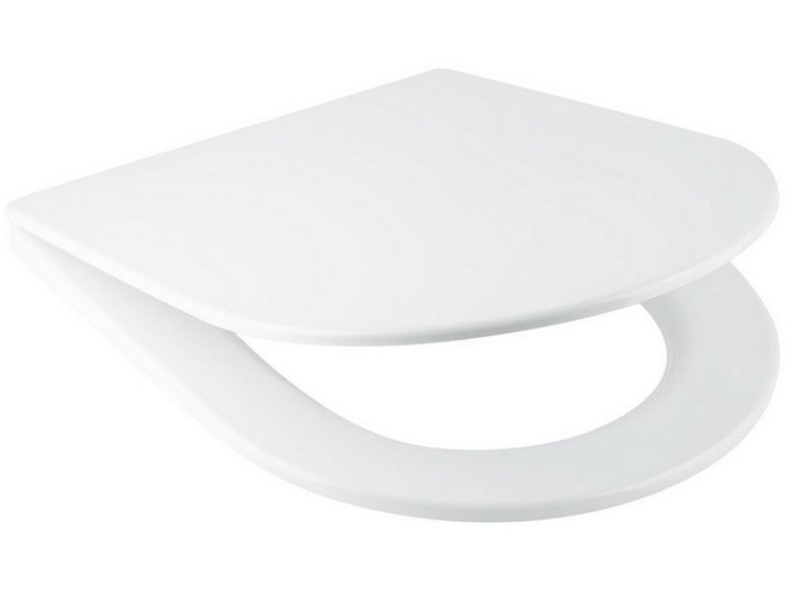 Сидіння для унітаза QTAP (Swan, Jay) з мікроліфтом Slim QT1699SC5176W - QT99SC5176W