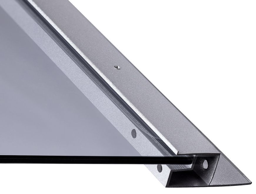 Гідромасажний бокс LIDZ TANI 90x90, високий, скло тоноване 4 мм + стінки BLA - LTSBM9090SATHIGHGR