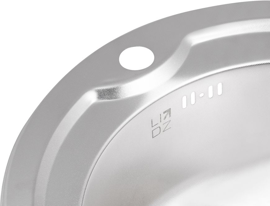 Кухонна мийка LIDZ 510-D Decor 0,6 мм (180) - LIDZ510D06DEC
