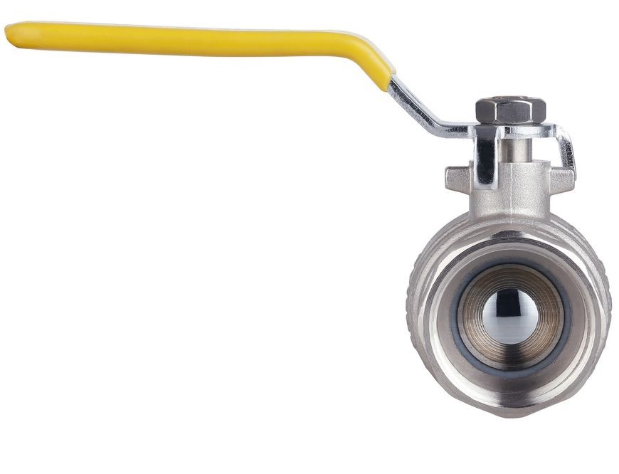 Кран кульовий прямий Thermo Alliance Forte 1" 1/4 ВЗ для газу (важіль) латунь PN40 SF605G32