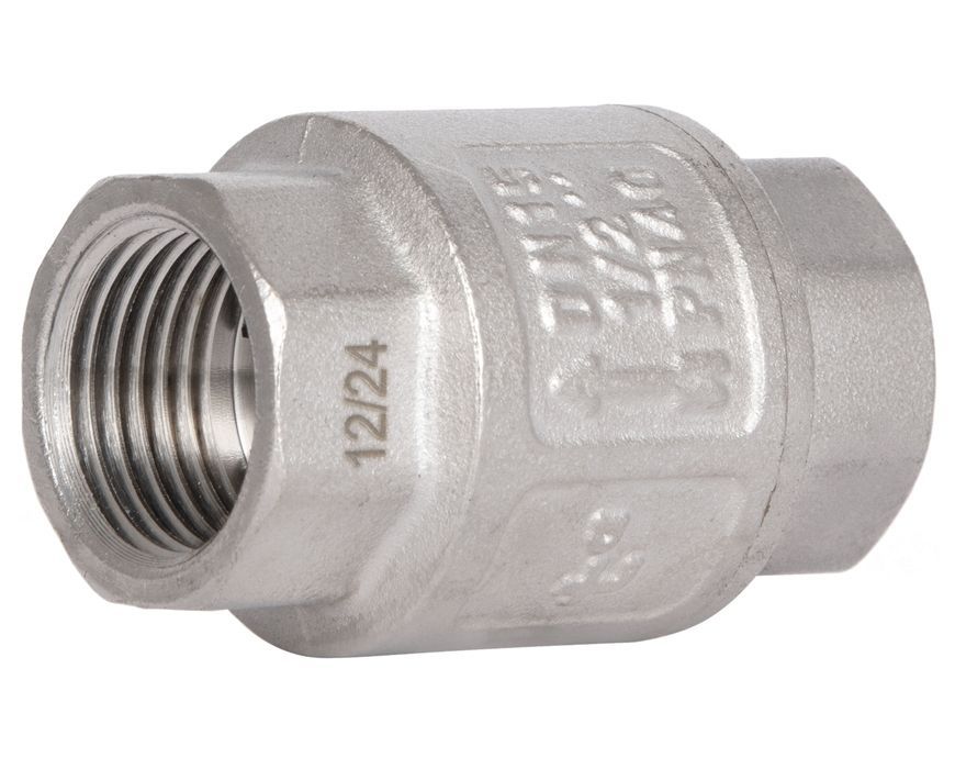 Обратный клапан усиленный Thermo Alliance Standart 1/2" ВР с латунным штоком TAS246W15 - TAS246W15