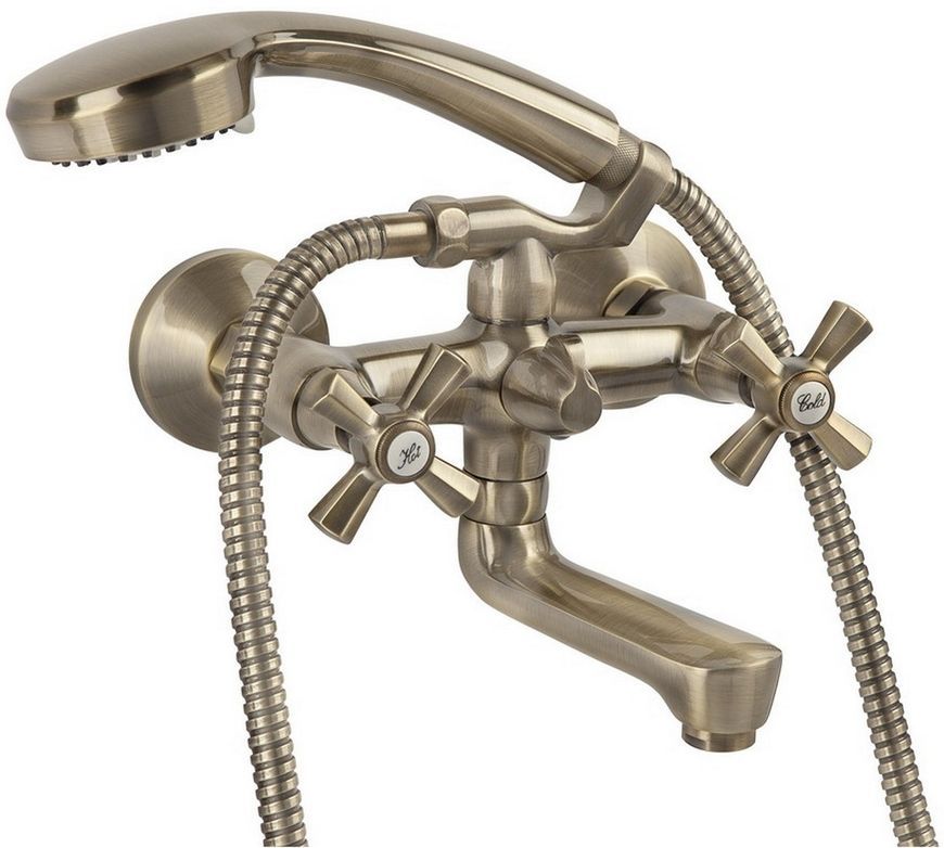 Змішувач для ванни Q-TAP Liberty ANT 140-2 - QTLIBANT1402