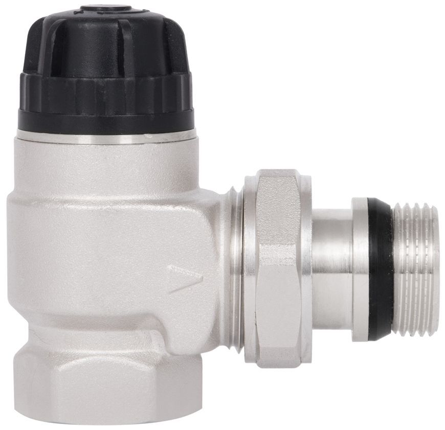 Клапан кутовий на зворотну лінію Thermo Alliance Forte 3/4" ВЗ з підвищеною прохідністю (Kvs 3,8 м.куб./год.) TAF0021W25