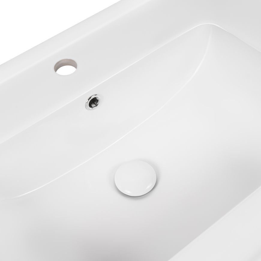 Раковина врезная QTAP Albatross E49 900х490х200 White с донным клапаном QT01119090E49W - QT01119090E49W