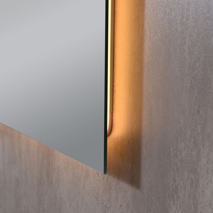 Зеркало настенное прямоугольное Qtap Taurus TA1 1000&times;800 с LED-подсветкой Touch, антизапотеванием, диммером, рег. яркости QTTAU100080048956