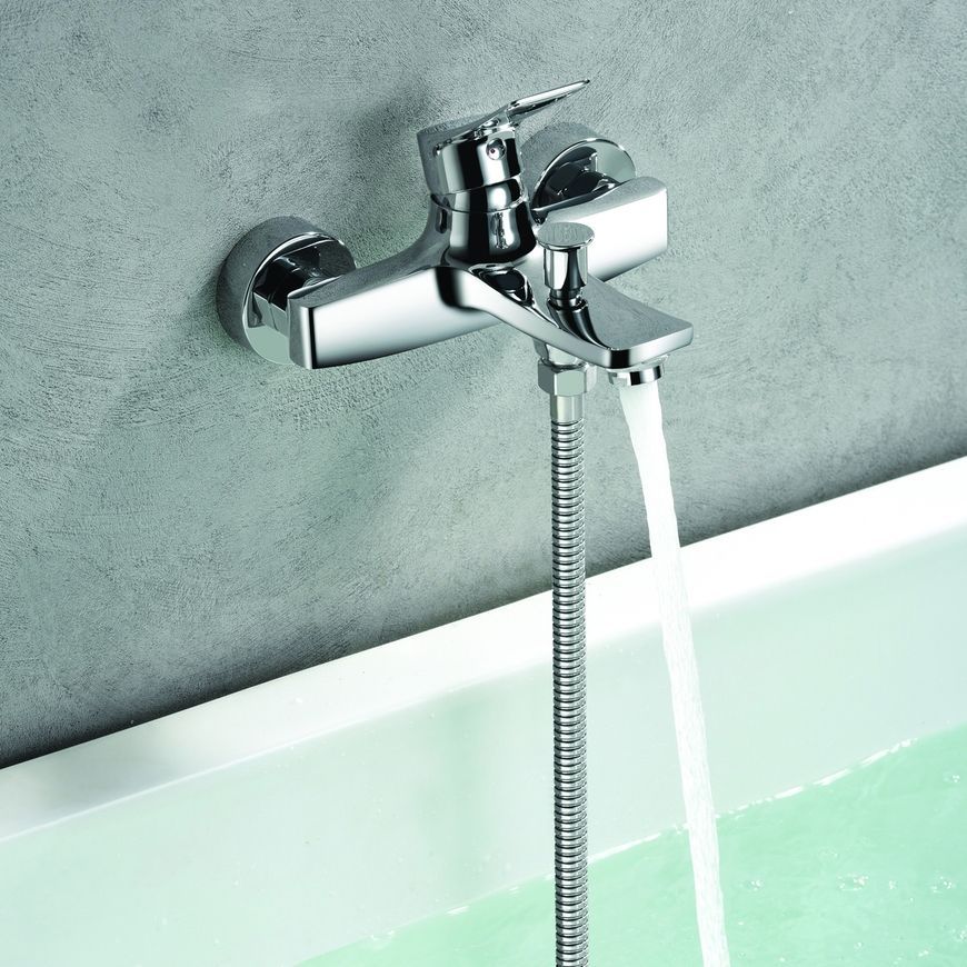 Змішувач для ванни QTAP Nihonto 3022101DC з коротким виливом QTNH3022101DC - QTNH3022101DC