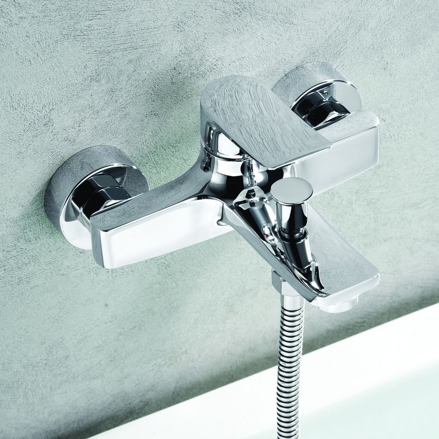 Змішувач для ванни QTAP Nihonto 3022101DC з коротким виливом QTNH3022101DC - QTNH3022101DC
