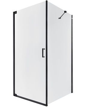 Душова кабіна QTAP AQUARIUS BLA1099SC6 квадратна 90х90 см, скло 6 мм Clear, розпашні, без піддону - AQUABLA1099SC6