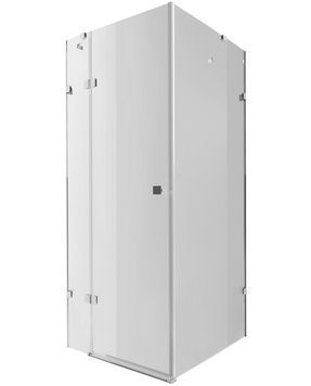 Душова кабіна QTAP CAPRICORN CRM1099SC6 90х90 см, скло Clear 6 мм, CalcLess, без піддону - CAPCRM1099SC6