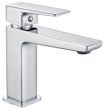 Змішувач латунний для раковини низький Lidz Orion 001F Chrome (k25) LDORI001FCRM48091 - LDORI001FCRM48091