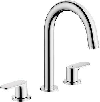 Змішувач для раковини на 3 отвори HANSGROHE Vernis Blend хром 71553000 з донним клапаном - 71553000