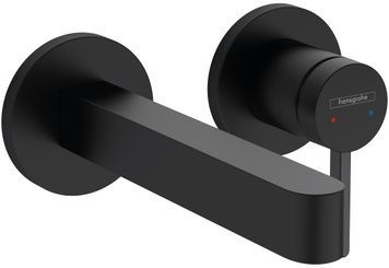 Змішувач для раковини HANSGROHE Finoris 165 прихованого монтажу Matt Black 76051670 чорний матовий - 76051670