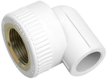 Кутик PPR BLUE OCEAN "Білий" 25х3/4", 90&deg; ВР SD00042175 - SD00042175