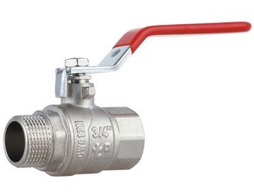 Кран кульовий Thermo Alliance Forte 3/4" ВЗ прямий, латунь, PN40, важіль SF605W20 - SF605W20