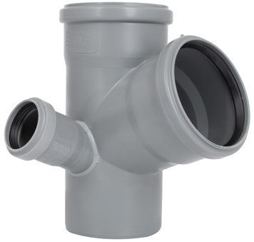 Крестовина двухплоскостная канализационная Ostendorf-OSMA HT-System PLUS d110/110/110/50&times;67&deg; (Л) SD00057315