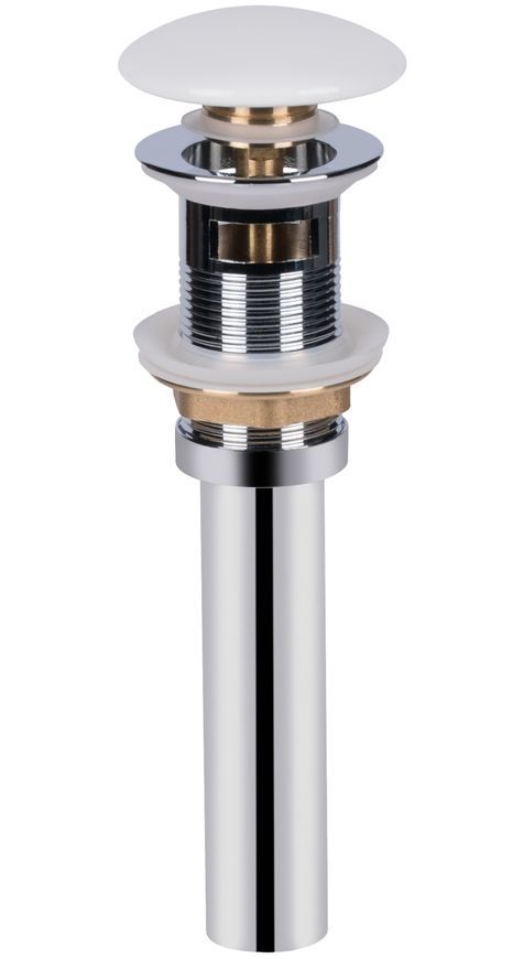 Раковина врізна QTAP Albatross E49 1000х490х200 White з донним клапаном QT01119100E49W - QT01119100E49W