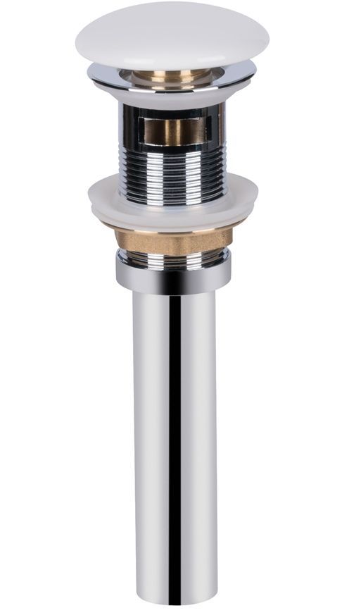 Раковина врізна QTAP Albatross E49 1000х490х200 White з донним клапаном QT01119100E49W - QT01119100E49W
