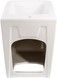 Биде напольное QTAP Tern 560х360х400 White QT1744003CW - QT1744003CW - 3