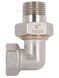 З'єднання згін-американка Thermo Alliance Standart 1/2" ВЗ кутове латунь нікель TAS191W15