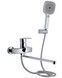 Смеситель для ванны Qtap Swan Eco с поворотным изливом и душевым гарнитуром Chrome QTSWA2601CRM45533 - QTSWA2601CRM45533 - 1