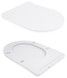 Унітаз підвісний Qtap Scorpio Ultra Quiet безобідковий з сидінням Slim Duroplast, Soft-close, Quick relase QT14332380ASW - QT14332380ASW - 7